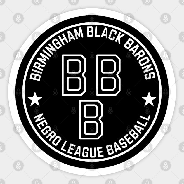 Birmingham Black Barons - Tribute 2 Sticker by UrbanLifeApparel